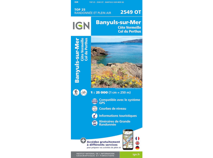 2549OT BANYULS SUR MER COTE VERMEILLE COL DU PERTHUS
