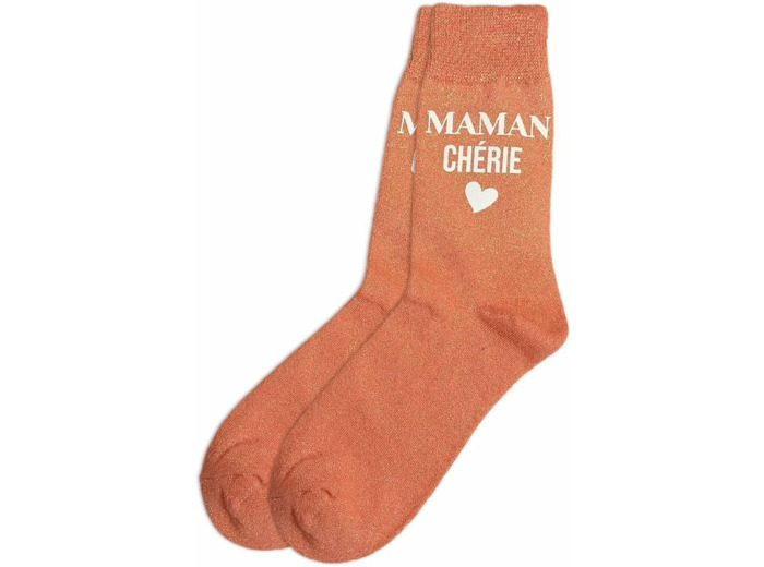 STC Chaussettes paillettes maman