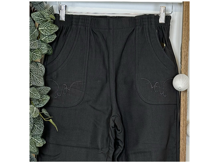 T576- Pantalon Molletonné (T38-T52) (gris)