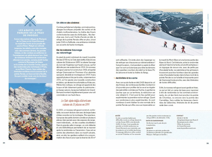 50 REFUGES DE MONTAGNE EN FRANCE - RANDONNEES, ALPINISME, NATURE SAUVAGE... DES EXPERIENCES INOUBLIA