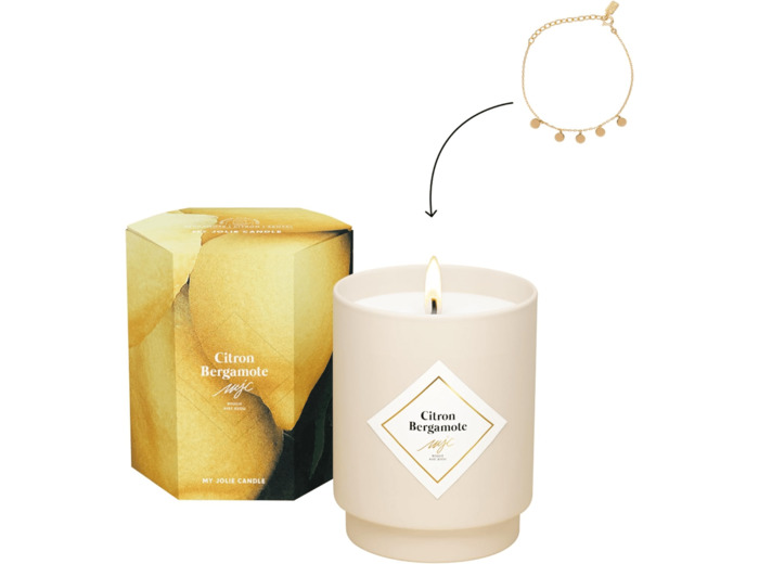Bougie Bijou Citron Bergamote - My Jolie Candle