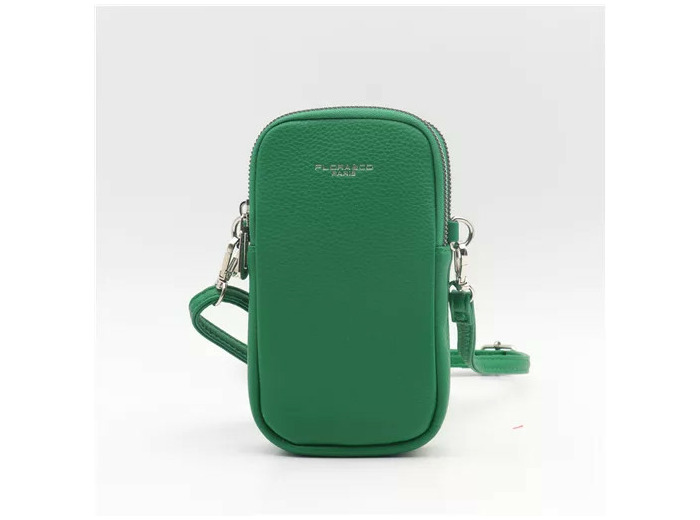 P420- Pochette Téléphone Flora & Co (vert brésil)