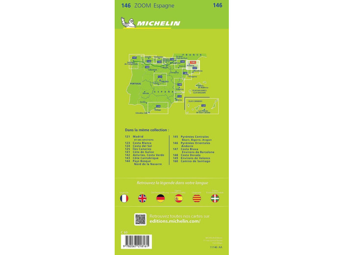 CARTE ZOOM PYRENEES ORIENTALES, ANDORRE
