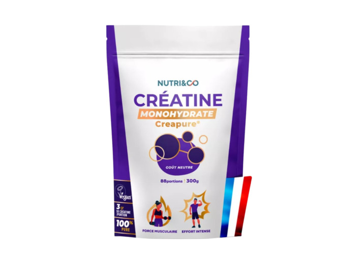 NUTRI AND CO CREATINE MONOHYDRATE CREAPURE