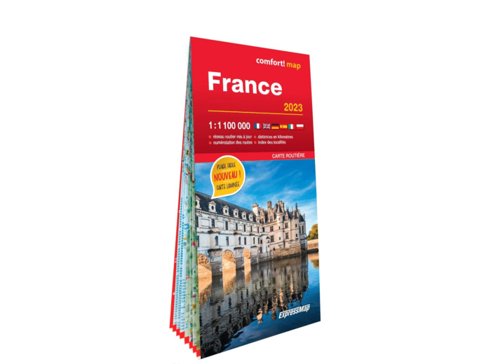 FRANCE 2023 1/1M100 (CARTE FORMAT GRAND LAMINEE) RETREF