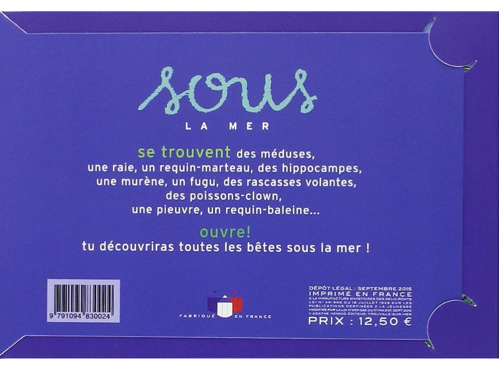 SOUS LA MER
