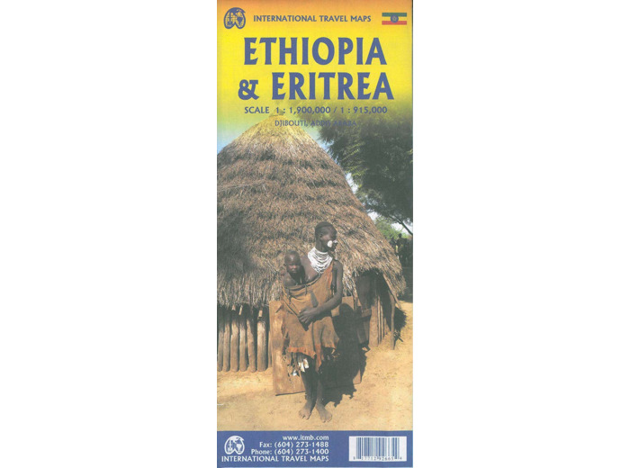 ETHIOPIA AND ERITREA 1 : 1,900,000