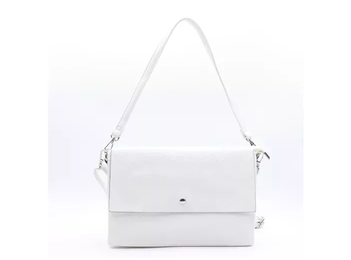 P421- Pochette rabat Flora & Co (blanc)