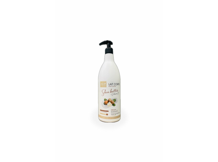 Lait Corps et Mains - Beurre de Karité + Vitamine E - 1L