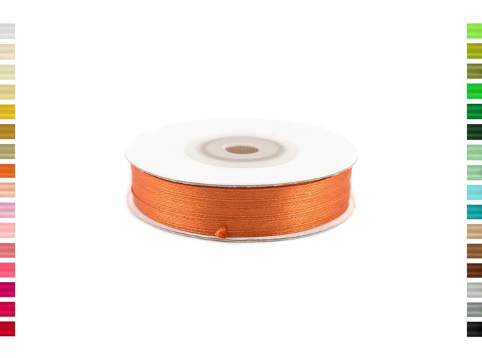Ruban satin cuivre 785 Largeur 3 mm