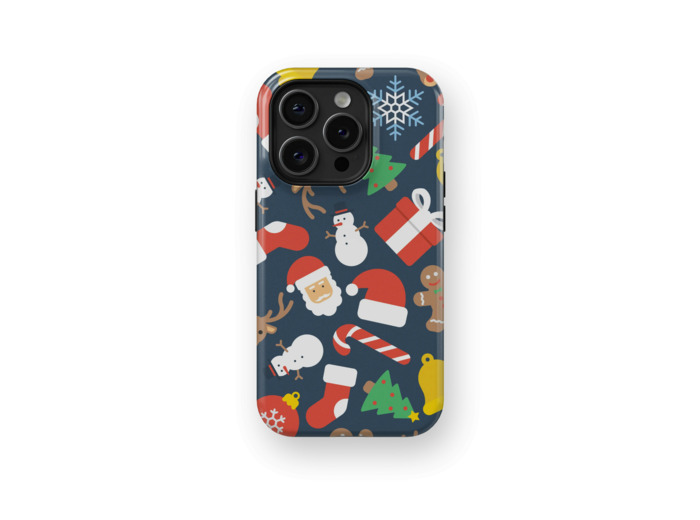Santa Mix | Coque de téléphone 3D 2en1 Ultra-résistante