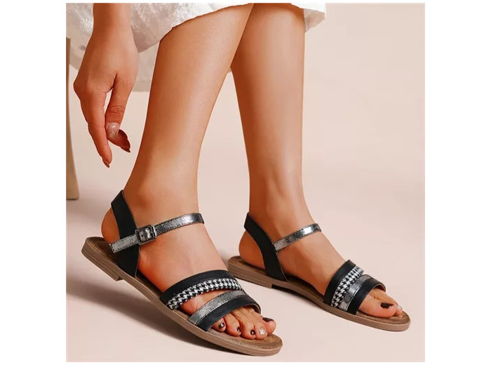 R419- Sandales (T36-T41) (noir)