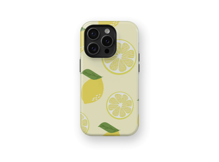 Zesty Lemons | Coque de téléphone 3D 2en1 Ultra-résistante