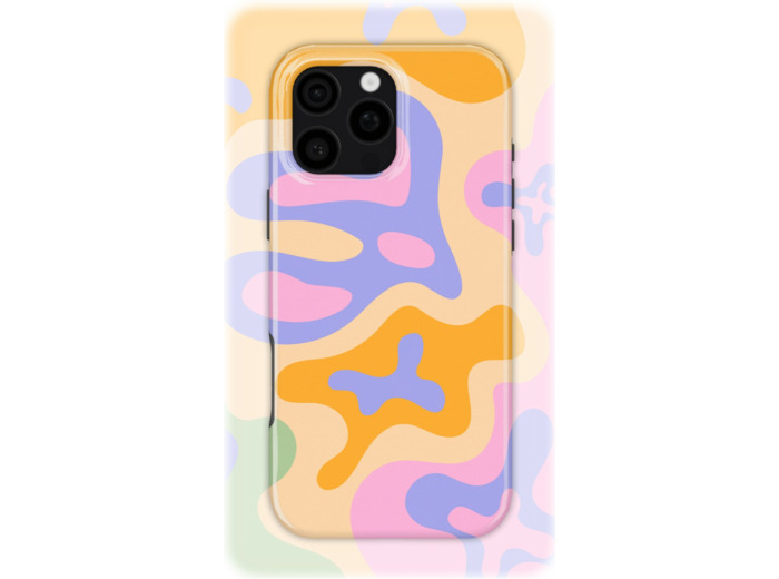 Artful Waves | Coque de téléphone 3D 2en1 Ultra-résistante