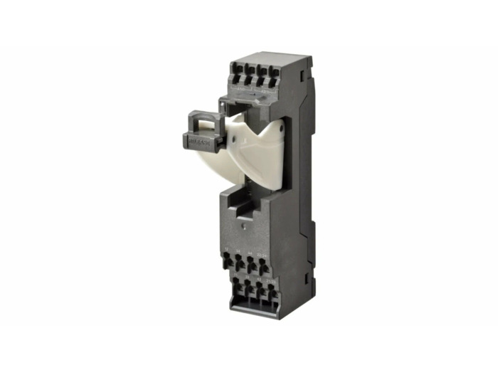 Support relais Omron 14 contacts, Rail DIN, 24V c.c., pour Série G7SA