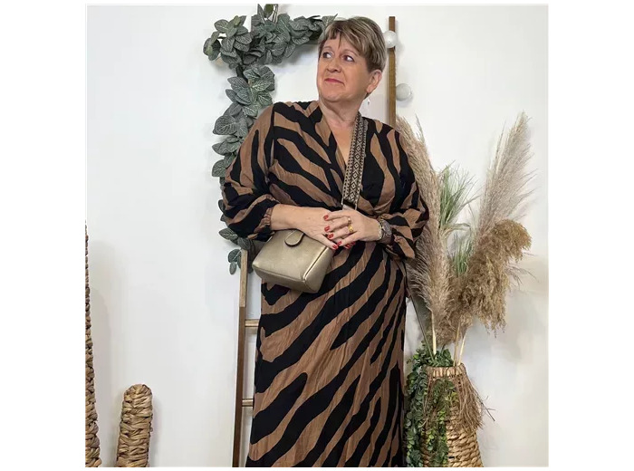 K790-Robe Christy (T44-T52) (camel)