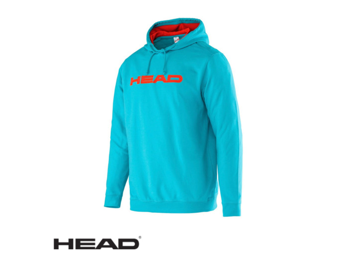 HEAD BYRON HOODY Blue / Orange