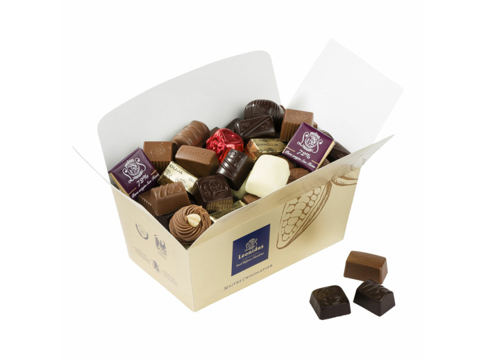 Ballotin Ganache, Praliné, Crème & Caramel