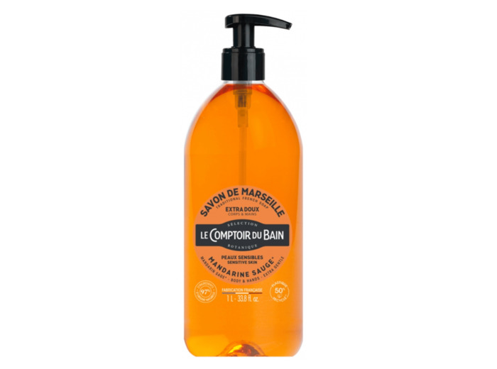 Savon de Marseille mandarine sauge