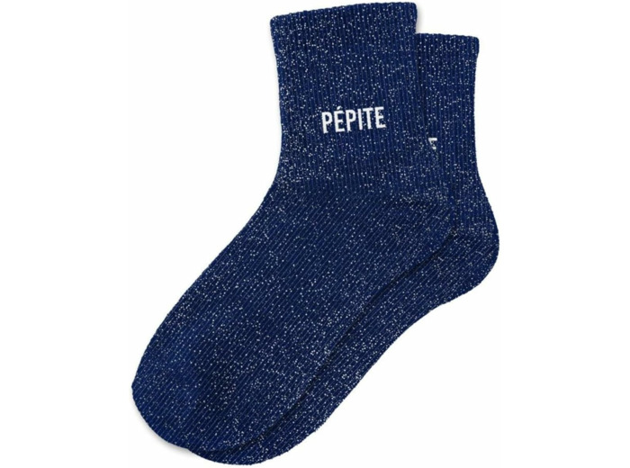 STC, Chaussettes paillettes courtes - Pépite