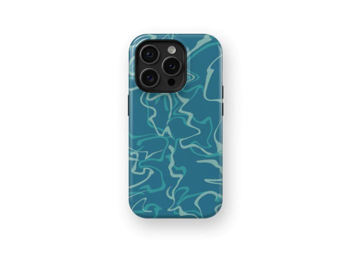 Electric Ocean | Coque de téléphone 3D 2en1 Ultra-résistante