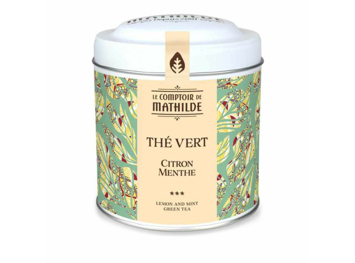 Thé Vert Saveurs Citron Menthe 100G