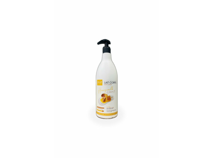 Lait Corps et Mains - Lait de Miel + Vitamine E - 1L