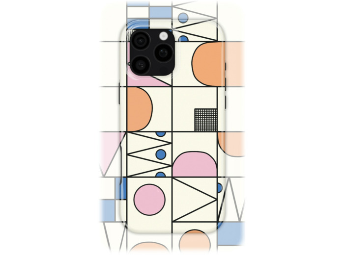 Geometric Collection | - Coque de téléphone 3D 2en1 Ultra-résistante