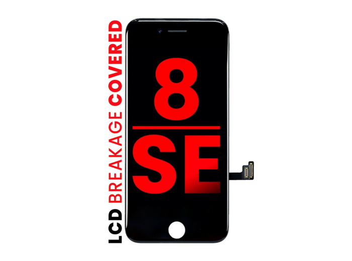 Bloc écran LCD pour iPhone 8 - SE 2020 - SE 2022 - XO7 Incell - Noir