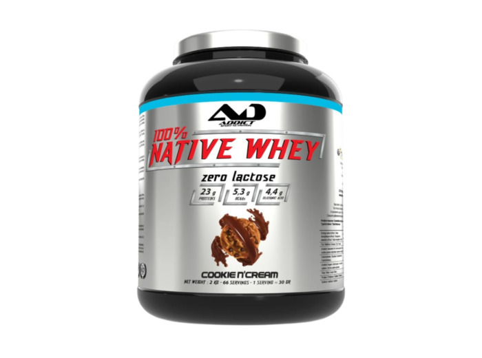 ADDICT 100% NATIVE WHEY ZERO LACTOSE