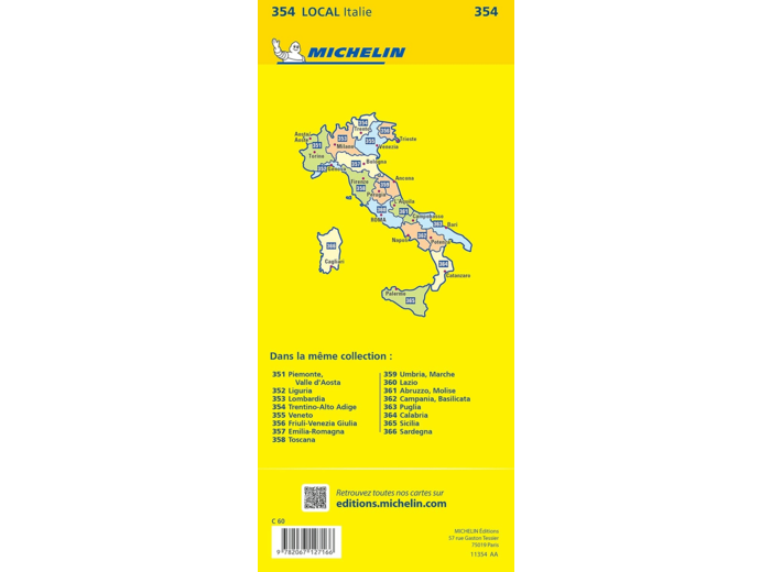 CARTE DEPARTEMENTALE TRENTINO-ALTO ADIGE