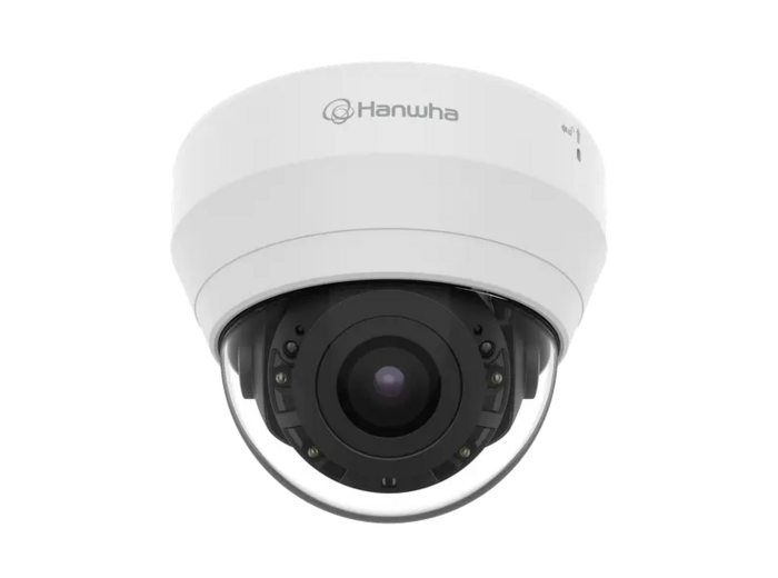 HANWHA QND-7082R caméra de sécurité Dôme Caméra de sécurité IP Intérieure 2560 x 1440 Pixels Plafond/Mur