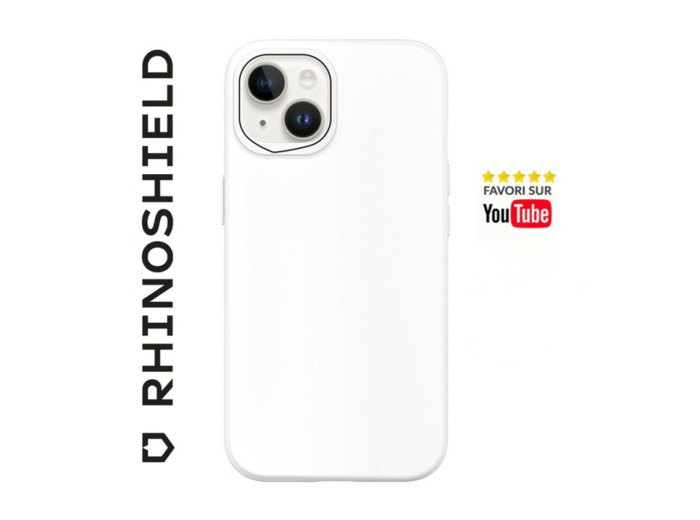 RHINOSHIELD COQUE SOLIDSUIT BLANC CLASSIC POUR APPLE IPHONE 14 PLUS
