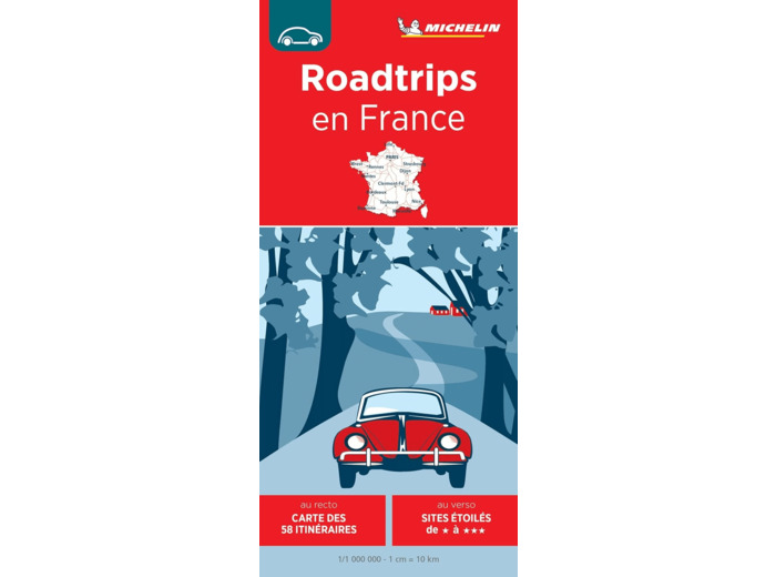 CARTE NATIONALE ROADTRIPS EN FRANCE