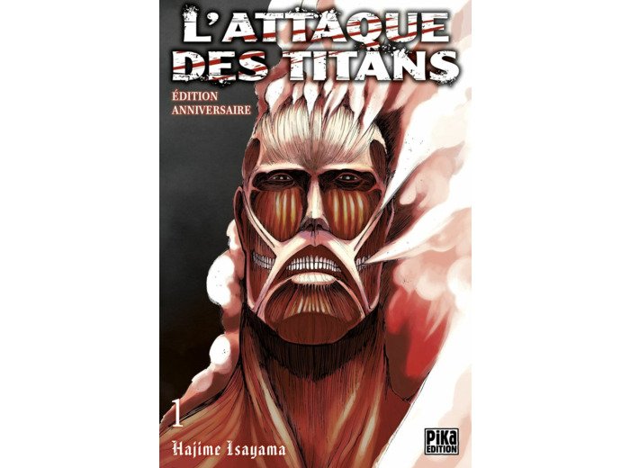 L'ATTAQUE DES TITANS T01 EDITION ANNIVERSAIRE
