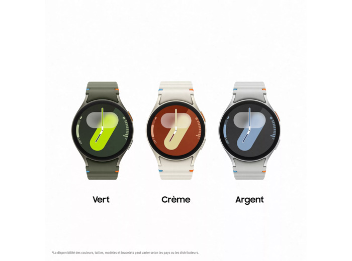 SAMSUNG Galaxy Watch 7 (Bracelet En Silicone) - Neuf