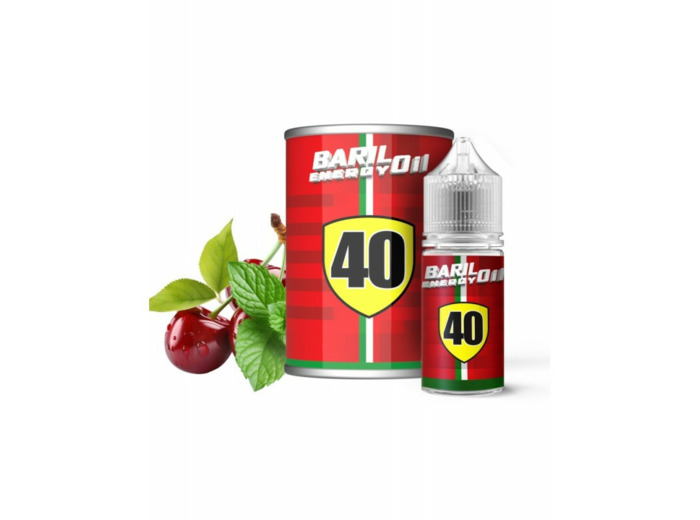 40 Cherry red mint - Baril Energy Oil - 50 ml