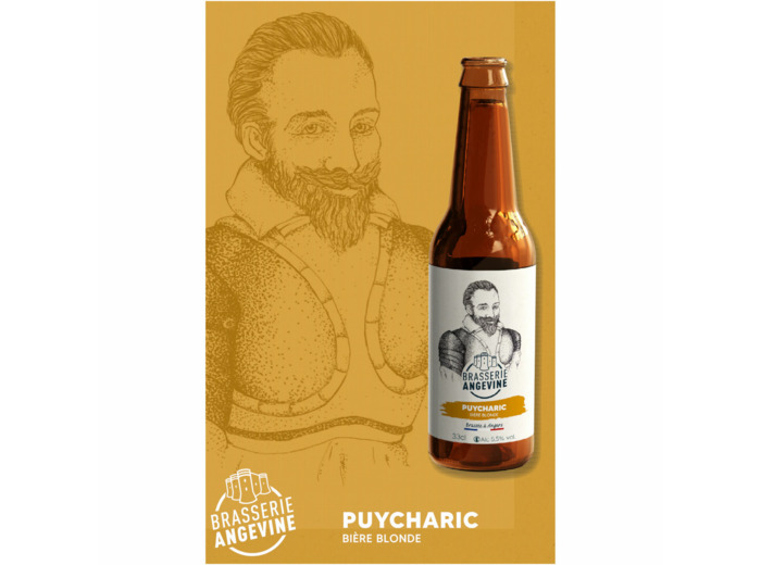 Bier Blonde Brasserie Angevine 75 Cl Lot De 6 Bouteilles