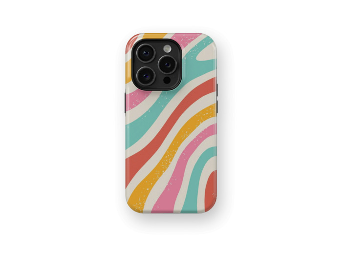 Retro Vibes | Coque de téléphone 3D 2en1 Ultra-résistante