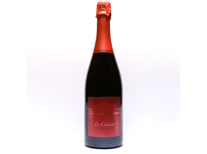 Vin mousseux rouge  Cerisier château de Brossay 75 cl