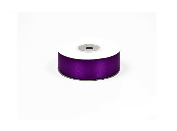 Ruban satin violet 465 Largeur 25 mm