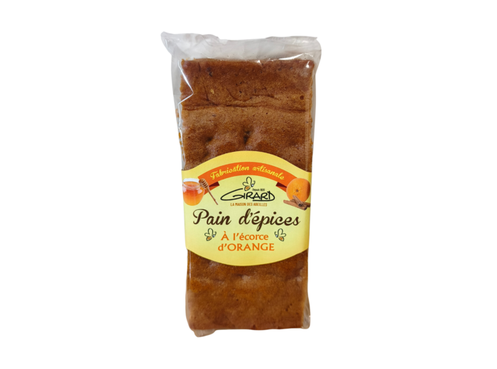 Pain d'épices miel et écorce d'orange
