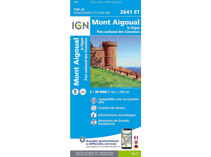 2641ET MONT AIGOUAL LE VIGAN PN DES CEVENNES