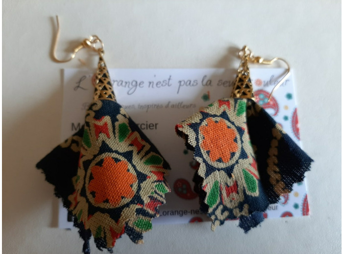 Boucle D'Oreille - Much Much - Bleu