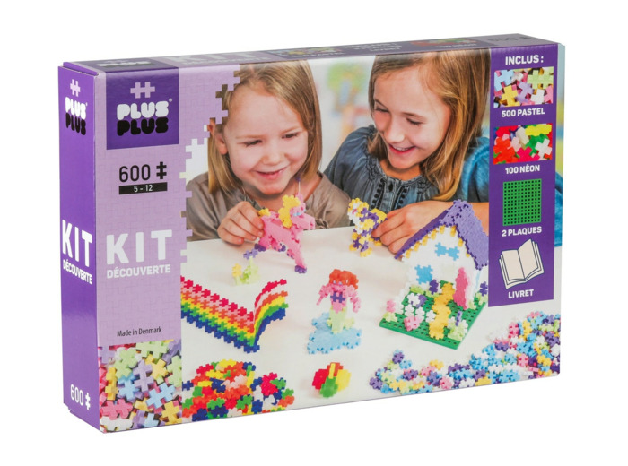 BOITE DECOUVERTE FILLE / 600 PIECES