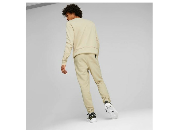 Pantalon de Survêtement de Basket Puma Pivot EMB beige