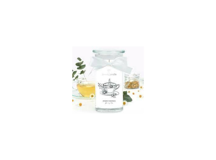 JewelCandle Bougie Bijou Boucles d'oreilles Aromatique camomille et eucalyptus