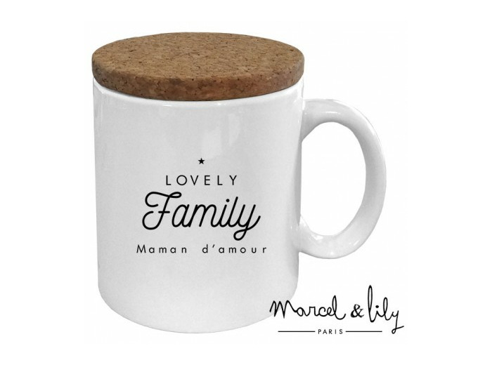Mug - Lovely Family Maman d'amour