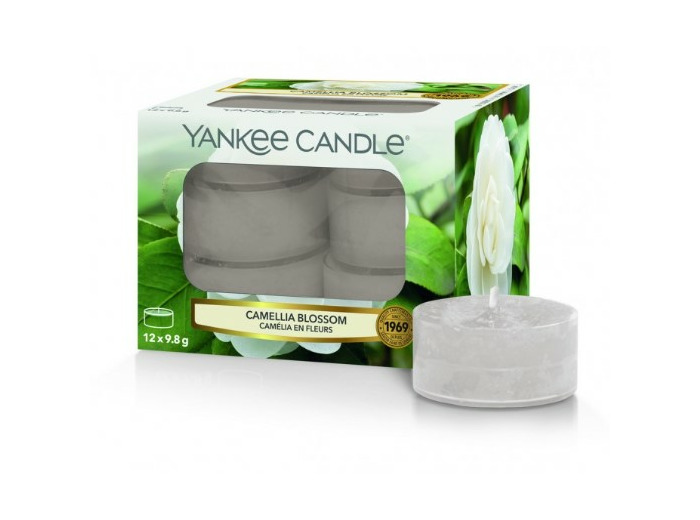 Bougie chauffe plat - CAMELIA EN FLEURS