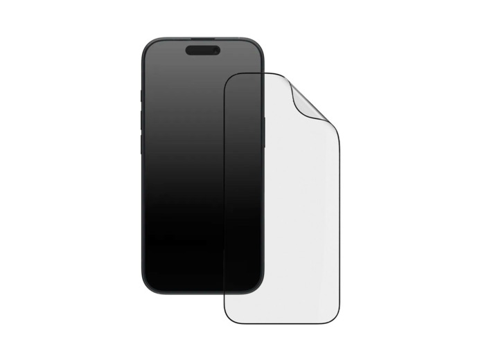 RINOSHIELD Verre trempé souple écran anti-chocs iPhone (série 16 à 18)